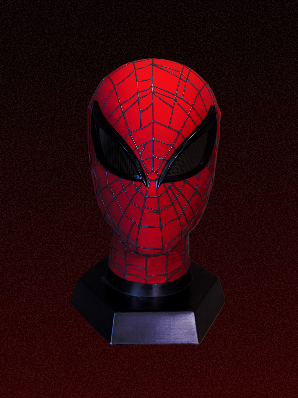 The Superior Spidey Mask with Face shell Wearable Movie Prop Replica