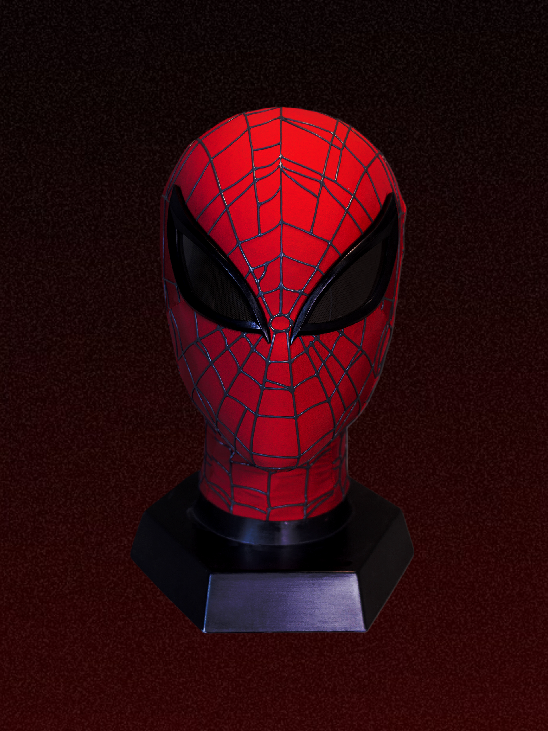 The Superior Spidey Mask with Face shell Wearable Movie Prop Replica