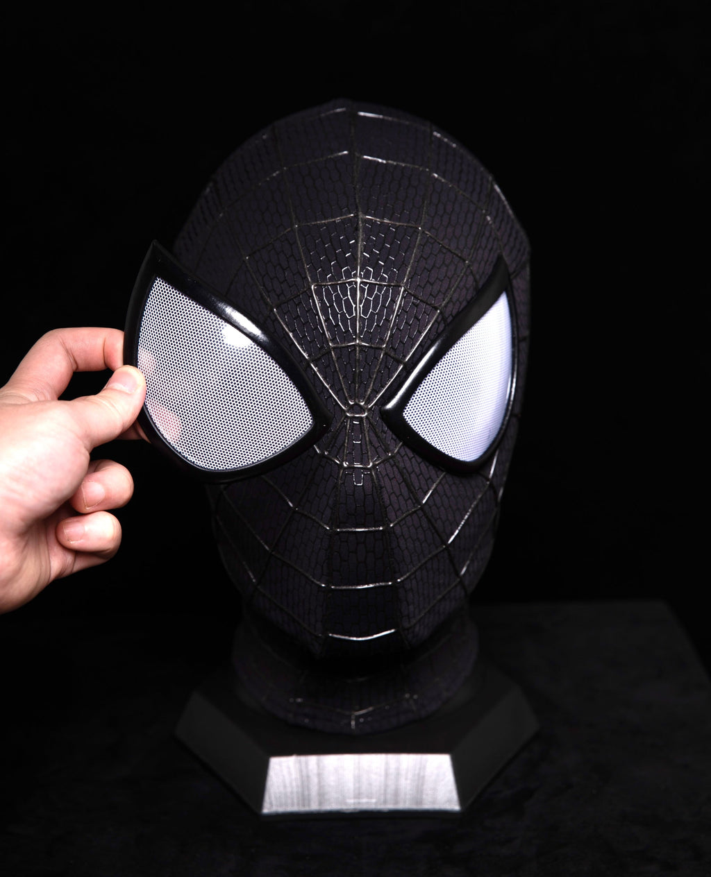 V5 Black Full Head Shell Mask