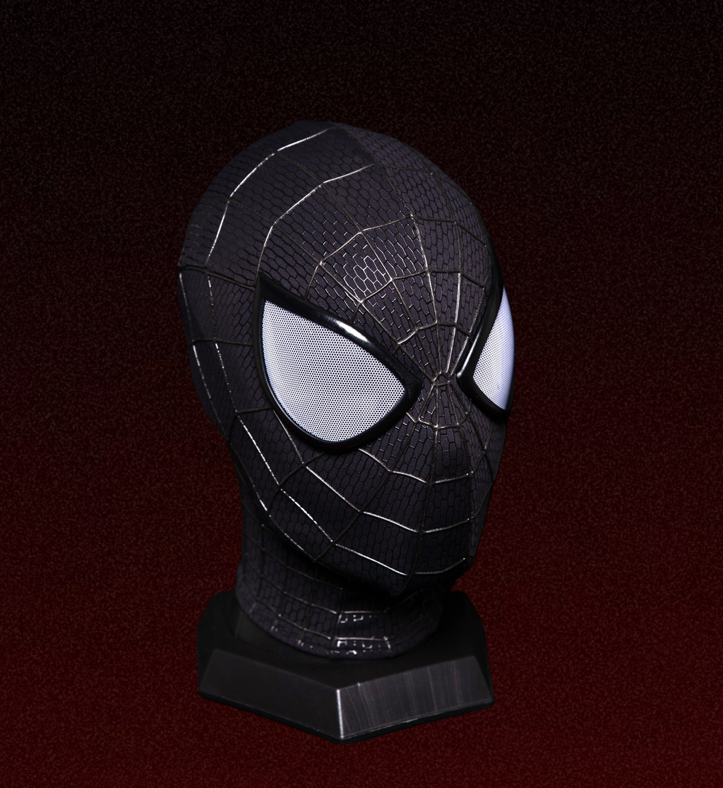 V5 Black Full Head Shell Mask