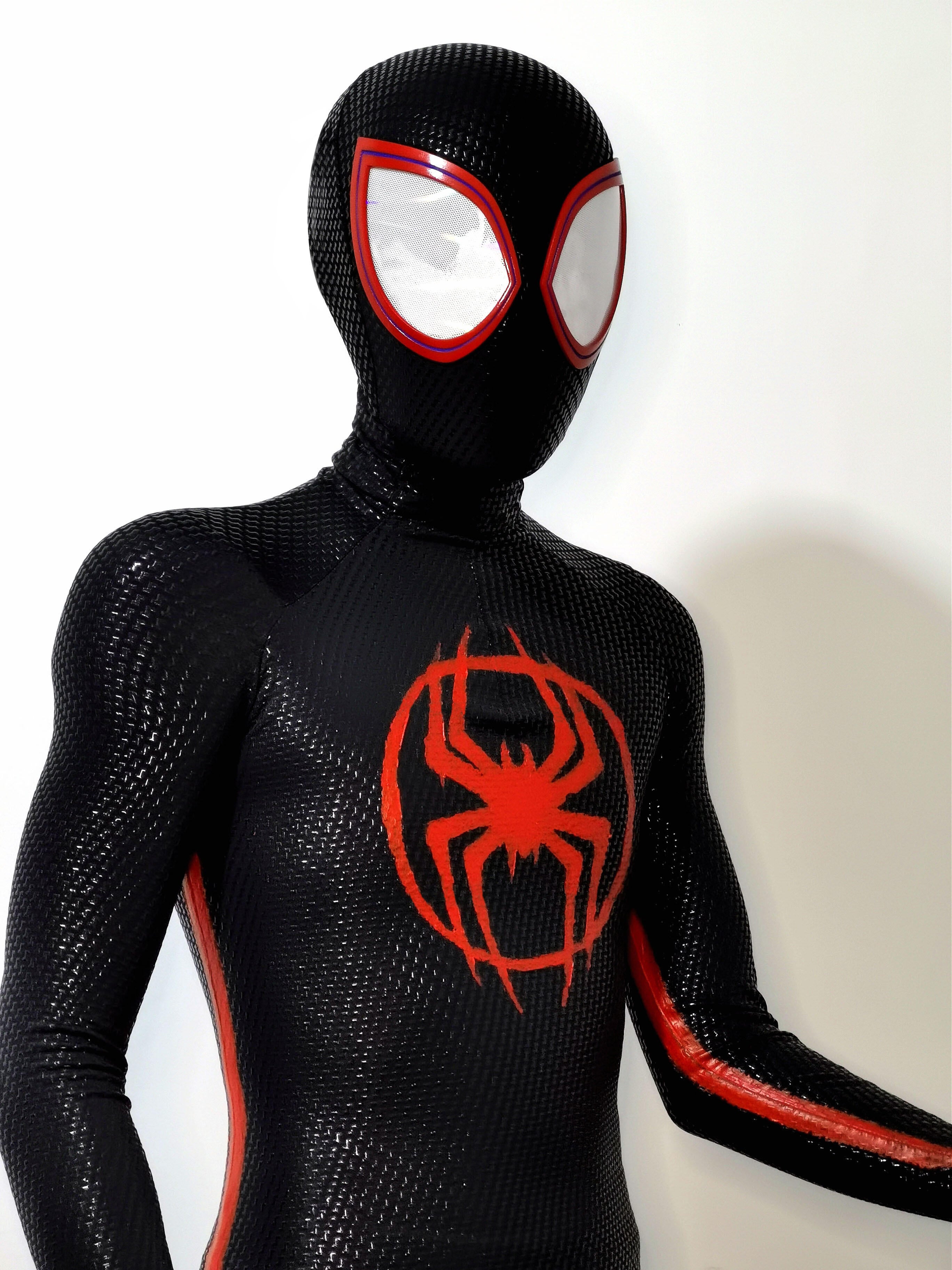 Black-Red Suit with Faceshell