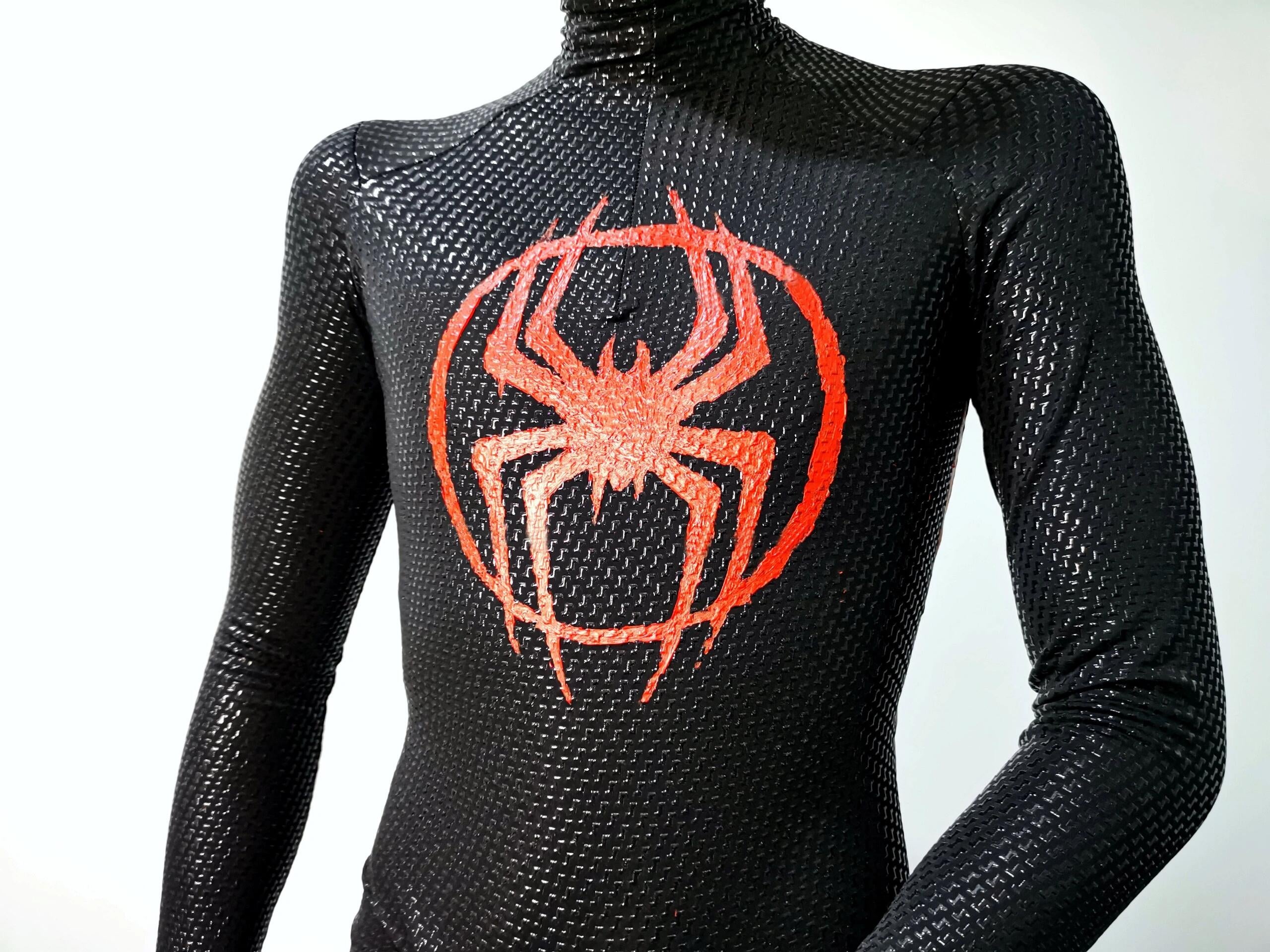Black-Red Suit with Faceshell